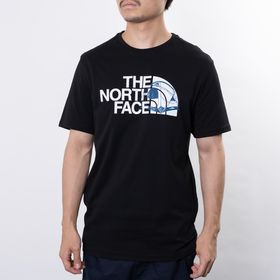 Sサイズ[THE NORTH FACE]Tシャツ M GRAPHIC HALF DOME ブラック | これ一枚でコーディネイトが完成する優秀アイテム♪