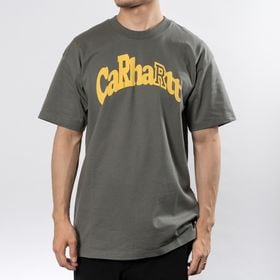 Mサイズ [CarharttWIP]Tシャツ SS AMHERST T-SHIRT カーキ | 2022年春夏限定のグラフィックTシャツ！