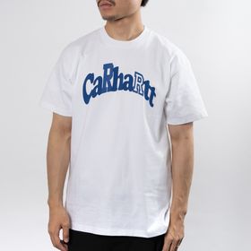 Lサイズ [CarharttWIP]Tシャツ SS AMHERST T-SHIRT ホワイト | 2022年春夏限定のグラフィックTシャツ！