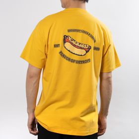 XLサイズ [CarharttWIP]Tシャツ S/S FLAVOR T-SHIRT イエロー | 2022年春夏限定のグラフィックTシャツ！