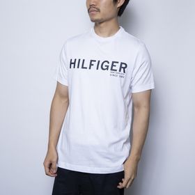 Lサイズ[TOMMY HILFIGER]Tシャツ GRAPHIC S/S TEE ホワイト | 一枚は持っておきたいロゴTシャツ♪シンプルで使いやすい◎