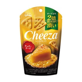 【4コ入り】グリコ 生チーズのチーザ〈チェダーチーズ〉