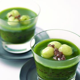 京都・東山茶寮 抹茶のおぜんざい 2個入