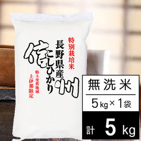 令和4年産 新米【5kg/無洗米】特別栽培米 令和4年産 長...