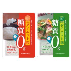 ［2種24点］ぷるんちゃん　カロリーダイエット　麺・粒