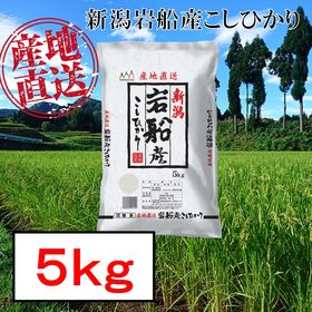 【5kg】新潟県岩船産 コシヒカリ 令和4年産