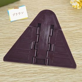 【ブラウン】窓ストッパー 6個 セット 窓 ロック 引き戸 扉 チャイルドロック ベランダ 子供