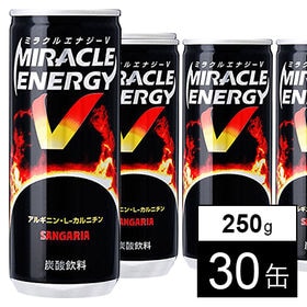 【250g×30缶】サンガリア ミラクルエナジーV／アクティ...
