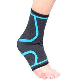 【ブルー・L】足首サポーター スポーツ 2枚 セット 固定 サポーター 足裏の痛み ゴルフ