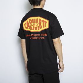 Sサイズ[CarharttWIP] Tシャツ NEW TOOLS T-SHIRT ブラック | オーガニックコットンで快適な着心地が続きます♪