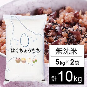 令和4年産 【10kg/無洗米】もち米 北海道産 はくちょう...