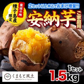 【1セット1.5kg】種子島産安納芋※家庭用(傷あり サイズ...