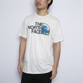 XLサイズ[THE NORTH FACE]Tシャツ S/S HALF DOME TEE アイボリー | ハーフドームロゴの定番Tシャツは一枚持っておきたいアイテム！
