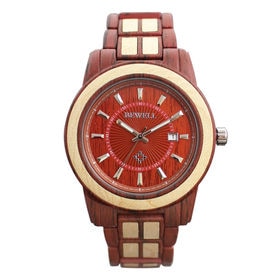 木製腕時計 天然素材 日付カレンダー 軽量 軽い WDW02...