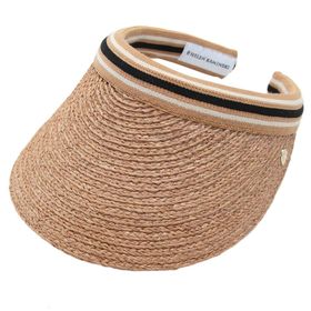 【ヌガー/ブラックストライプ】ヘレンカミンスキー(HELEN KAMINSKI)サンバイザー | 伝統的な技術と革新的なデザインを融合したオーストラリア発の帽子ブランド