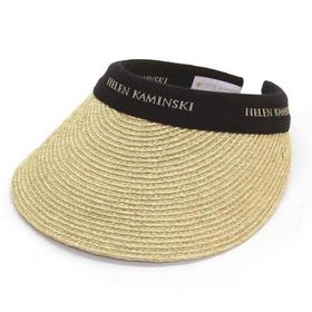 【ナチュラル/ブラックロゴ】ヘレンカミンスキー(HELEN KAMINSKI)サンバイザー | 伝統的な技術と革新的なデザインを融合したオーストラリア発の帽子ブランド