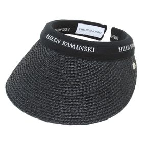 【チャコール/ブラックロゴ】ヘレンカミンスキー(HELEN KAMINSKI)サンバイザー | 伝統的な技術と革新的なデザインを融合したオーストラリア発の帽子ブランド