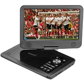 arwin 10.1インチ ポータブル フルセグTV搭載 DVDプレーヤー APD-1011F | 3電源対応/フルセグ＆ワンセグTV搭載 DVDプレーヤー