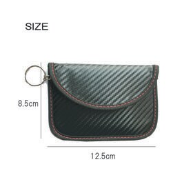 【2個セット】スマートキー リレーアタック 電波遮断ポーチ リレーアタック対策 グッズ キーケース