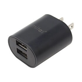 [ブラック] 急速充電器 USB-ACアダプタ