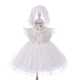 【12M】ベビードレス セレモニードレス 新生児 記念撮影 お宮参り