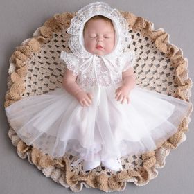 【12M】ベビードレス セレモニードレス 新生児 記念撮影 お宮参り