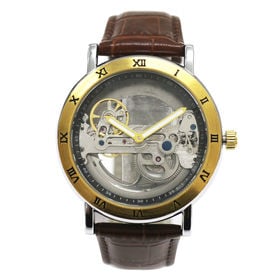 自動巻き腕時計 シンプル機能のフルスケルトンデザイン ゴール...