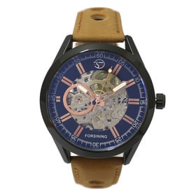 自動巻き腕時計 ATW042-BKBR シンプル機能のフルス...