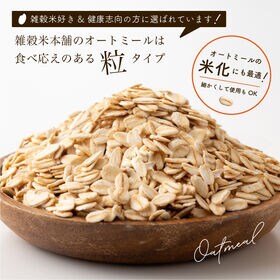 【5kg(500g×10)】オートミール (オーツ麦・チャック付き)