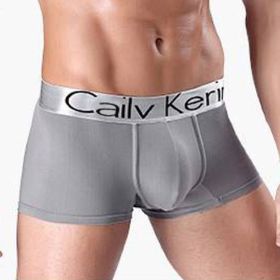 【グレーM】メンズ　ボクサーパンツ 下着 パンツ トランクス メンズパンツ