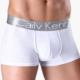 【ホワイトL】メンズ　ボクサーパンツ 下着 パンツ トランクス メンズパンツ