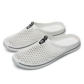 【ホワイト・24.5cm】サンダル メンズ レディース スリッパ ルームシューズ  室内履き