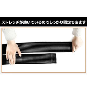 【ネイビー】ふくらはぎ サポーター 120cm バンテージ 2枚セット足 脚 予防 肉離れ