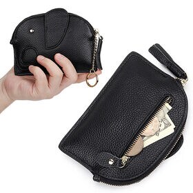 【ブルー】エレファントウォレット（本革製）