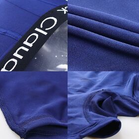 【パープルXL】メンズ　ボクサーパンツ 下着 パンツ トランクス メンズパンツ