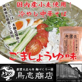 冷し中華 ごましょうゆ　鳥志商店冷麺【10袋セット】
