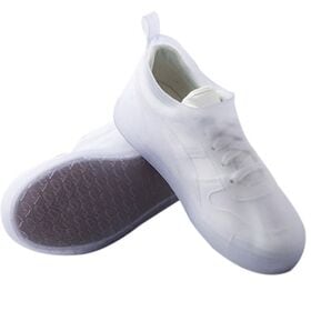 【ピンク】【21.5-22.0cm】シューズカバー 雨 シューズ レディース レインシューズ