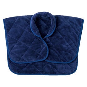 【2色組/ブルー＆エンジ各1枚】マイクロファイバー肩当て