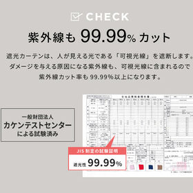 【ライトグレー 幅100cm×丈135cm】すぐに使える1級遮光カーテン 2枚組 タッセル付き
