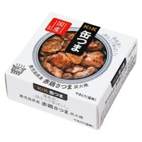 K&K 缶つま 鹿児島県産 赤鶏さつま炭火焼 45g x12
