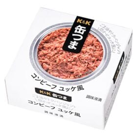 K&K 缶つま コンビーフ ユッケ風 80g x6