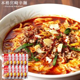 【12食】本格宮崎辛麺 2食 スープ付（184.2g×12袋...
