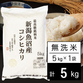 【5kg】令和5年産 新潟県魚沼産コシヒカリ JA十日町 無洗米 | JA十日町で栽培指導、検査された確かなお米。2等以上品質限定