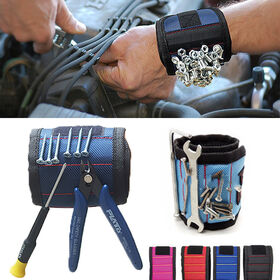 DIYに最適！磁石付きアームバンド2個セット(カラーランダム)