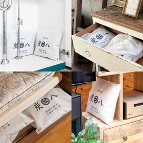 調湿木炭「炭八」ミディアムサイズ3L×3袋