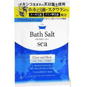 バスソルト　シー　クローブ＆ハーブの香り 1包(40g) ×60点セット | 暮らしに寄り添うバスソルト Bath Salt sea