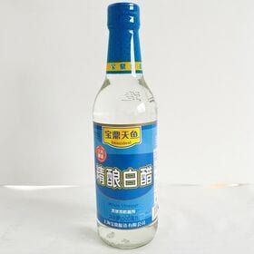 宝鼎天魚 精醸白醋 醸造酢 米酢 500ml