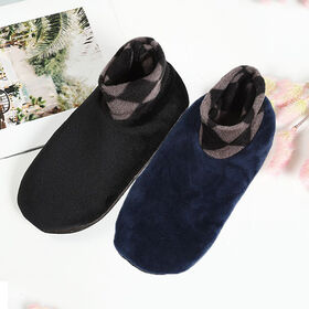 【2足セット（ブラック×ネイビー）】スタイリッシュフリース調...