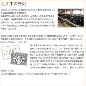 【800g/約5人前】近江牛肩ロースバラ焼肉