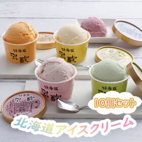 【計10個/5種×各2個】「乳蔵」 北海道アイスクリームセット | 北海道産の果物や乳製品をふんだんに使ったアイスクリームを詰合せしました♪